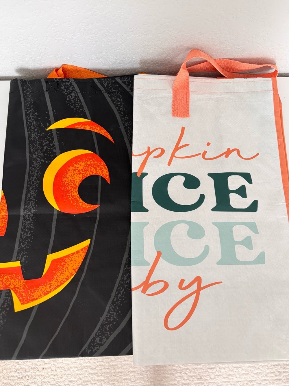 HALLOWEEN/ FALL Reusable Tote Bags (2)